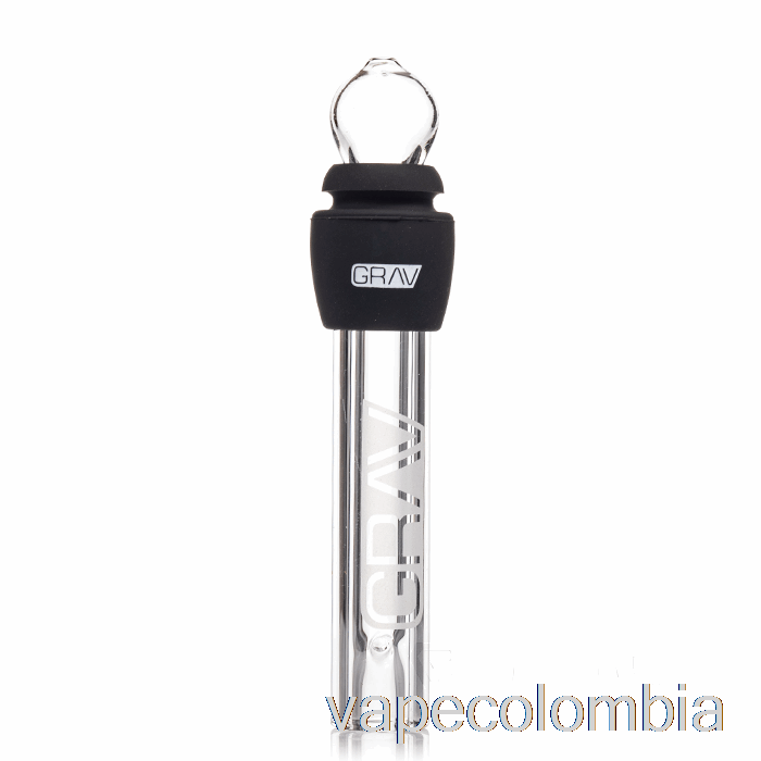 Vape Recargable Grav Glass Blunt Con Silicona Negro